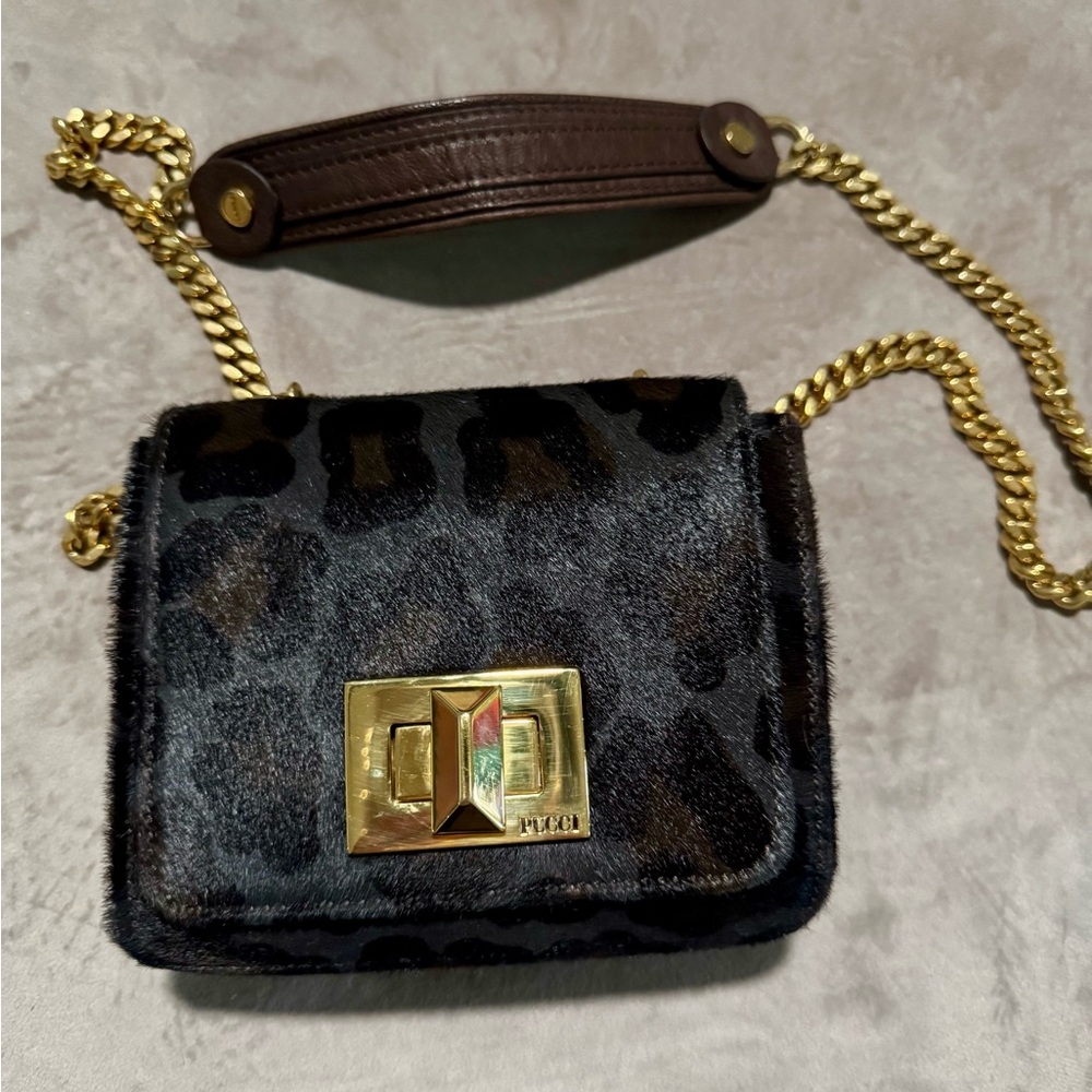 Emilio Pucci clutch/shoulder bag
